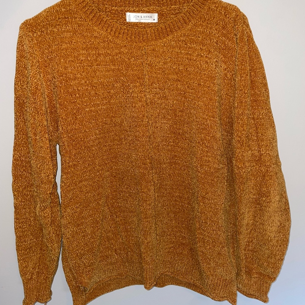 Jon & Anna Women's mustard yellow Sweater